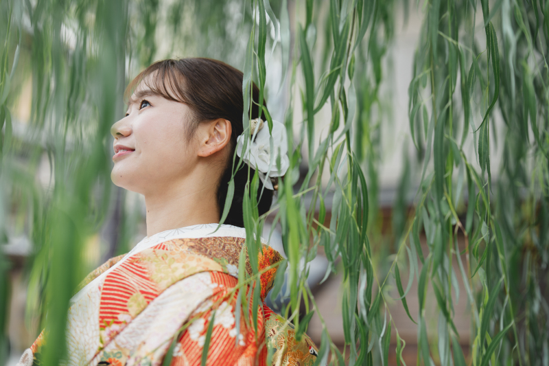 和装2着の撮影