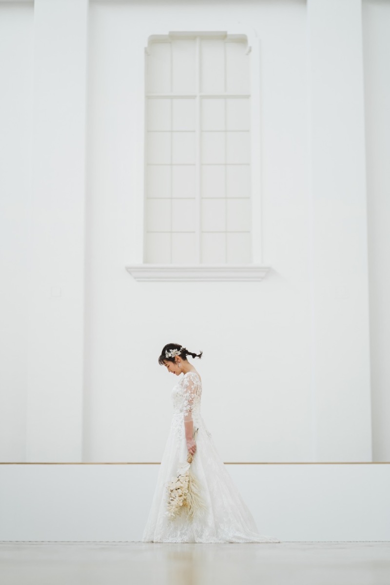 ご新婦様のソロショット!