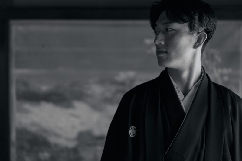 ご新郎様のソロショット