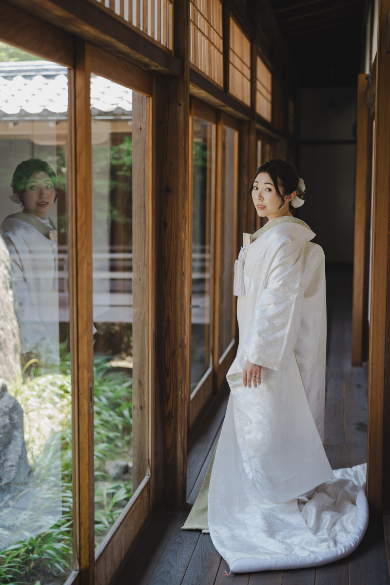 新婦ソロショット