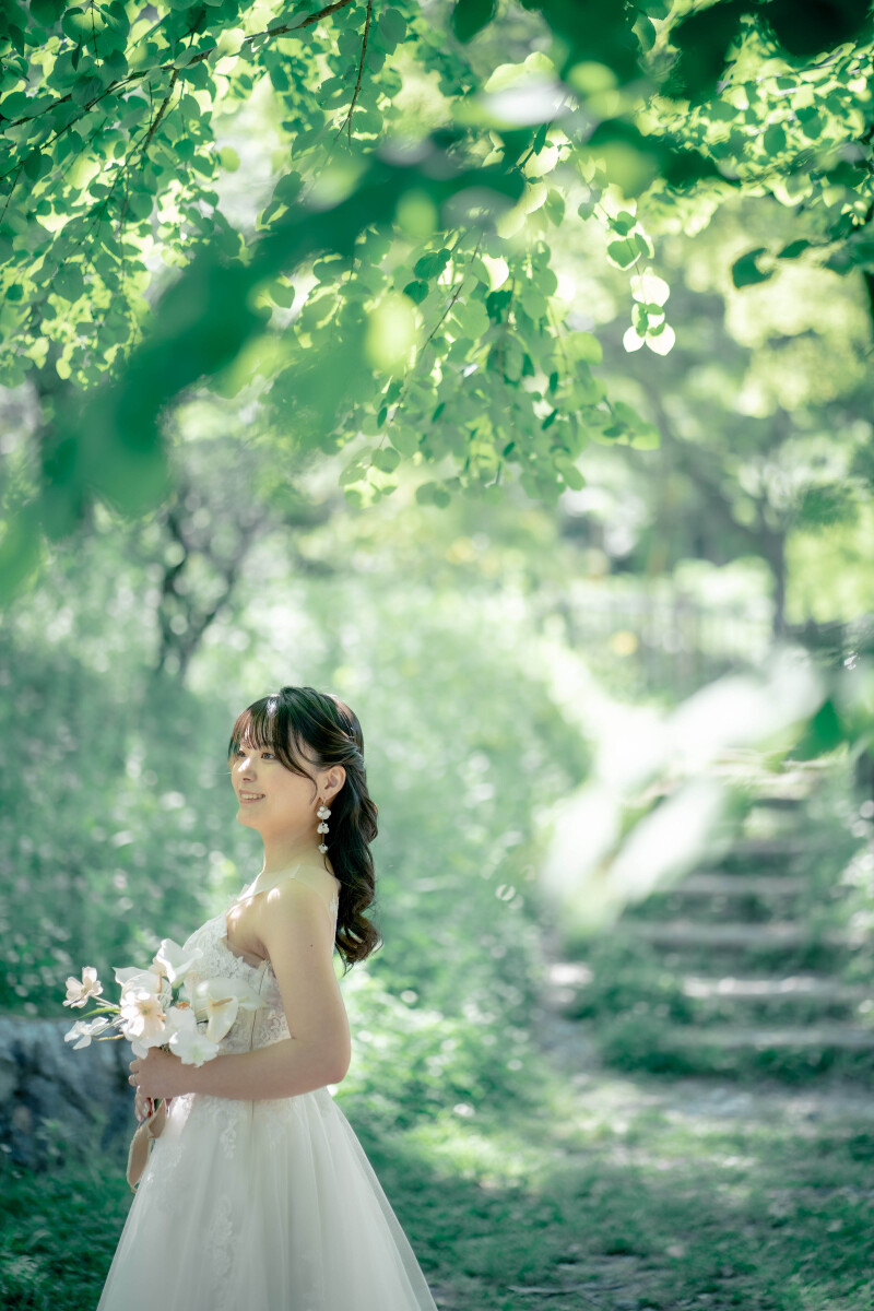 新婦様のソロショット