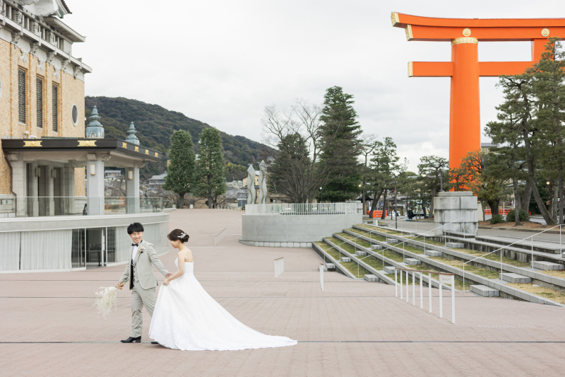 平安神宮の大鳥居