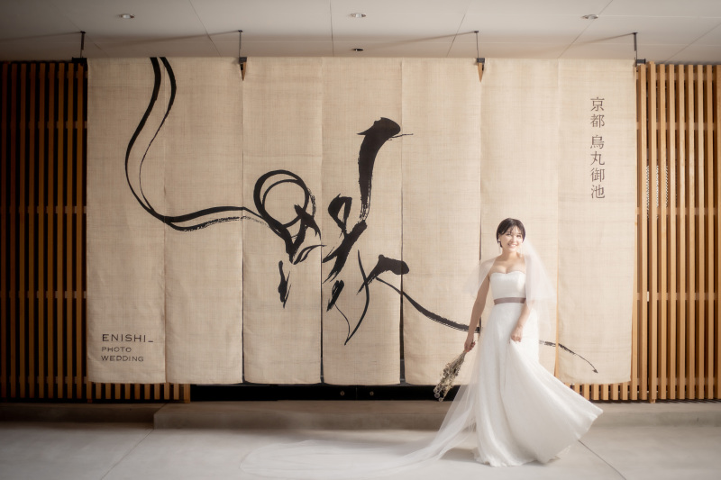 もちろん暖簾前でも