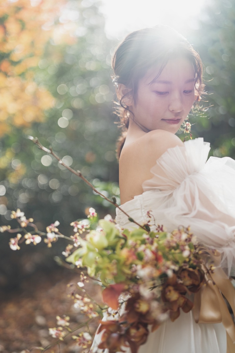 持ち込みブーケで