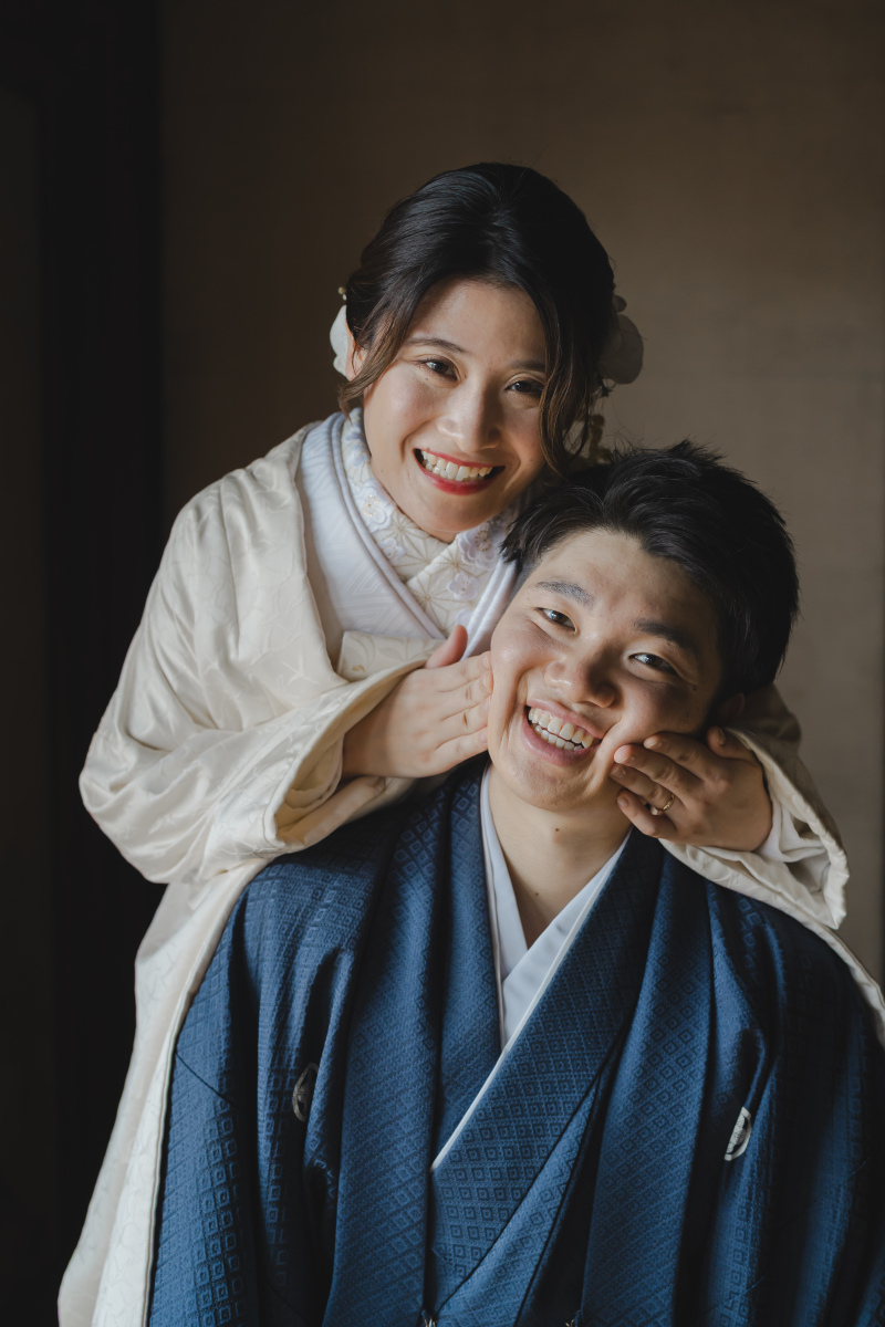 可愛いおふざけショット