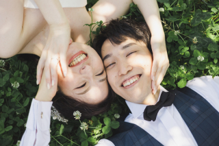 新緑の季節に洋装を