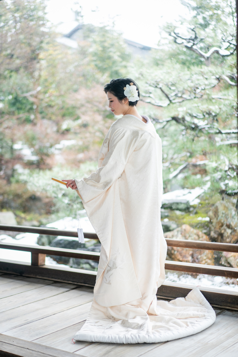 花嫁のソロショット