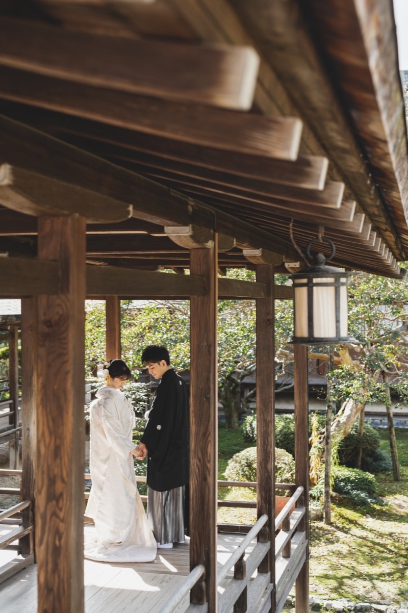 お寺ならではの廊下でも