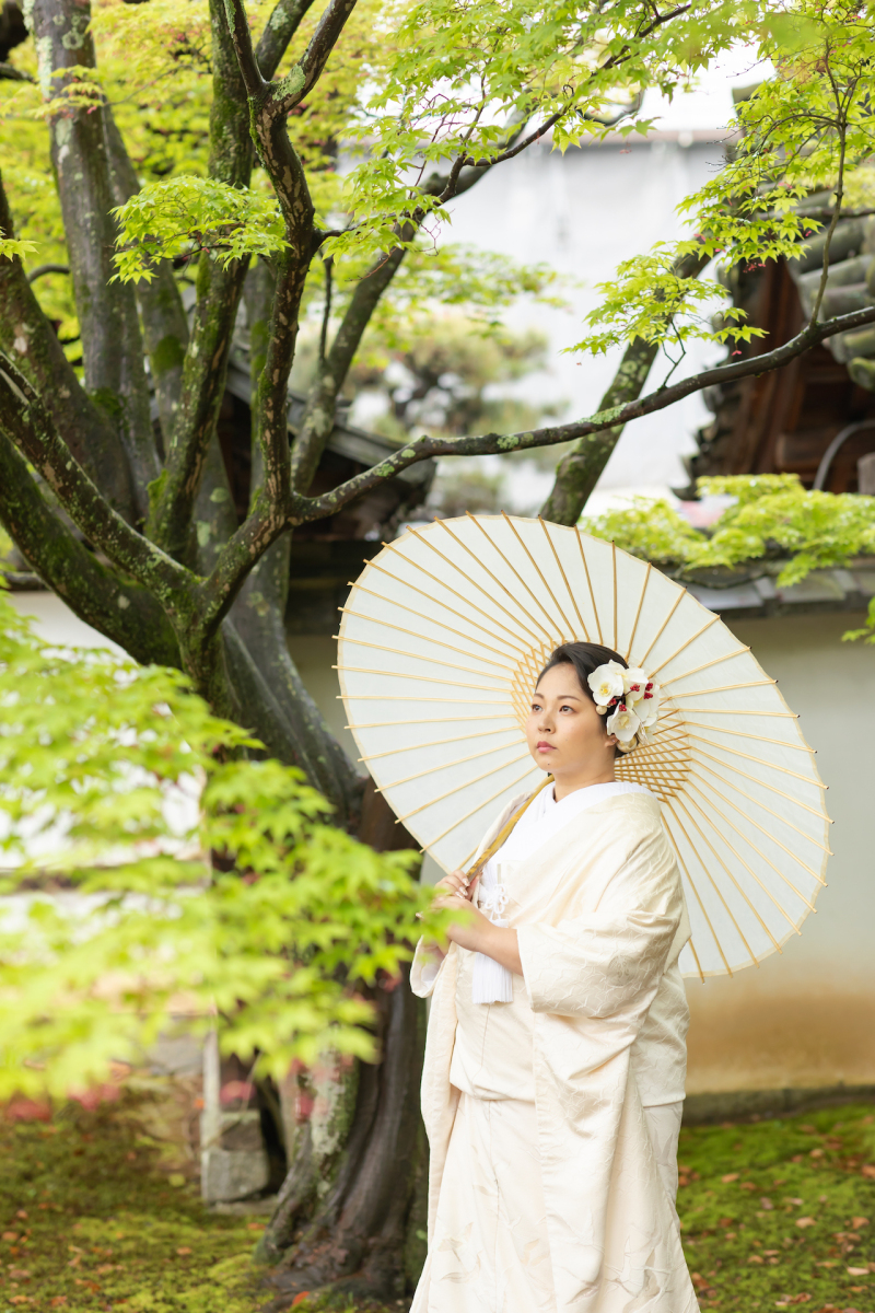 花嫁ソロショット