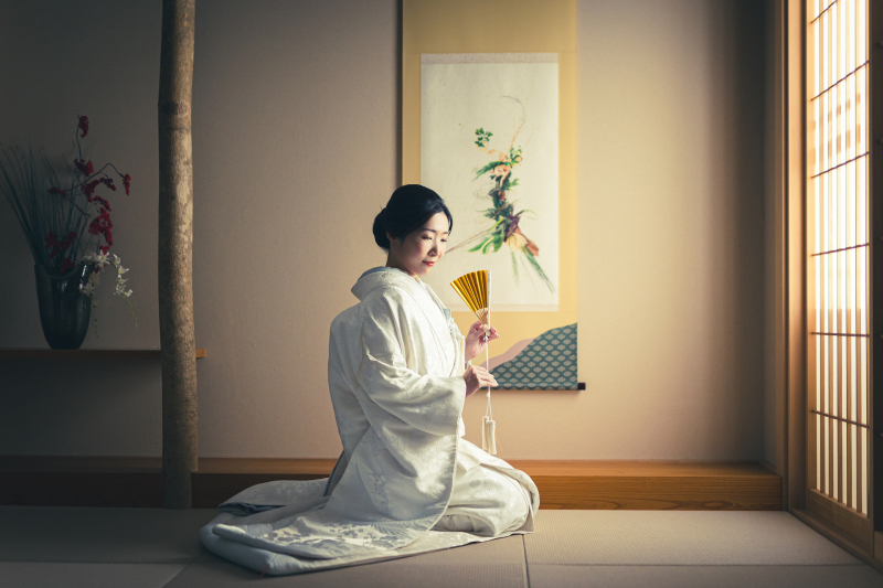 小物を使って上品に