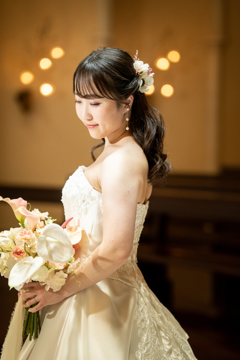 花嫁ソロショット
