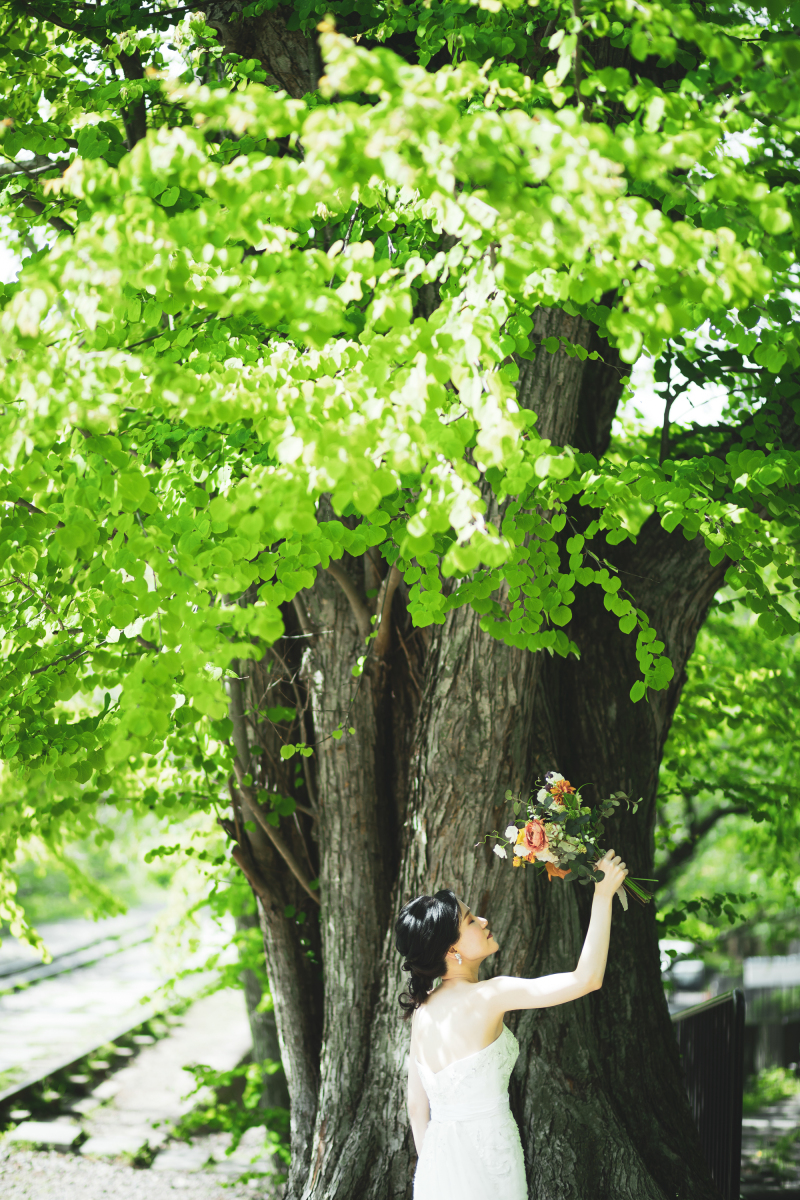 絵になる新婦様