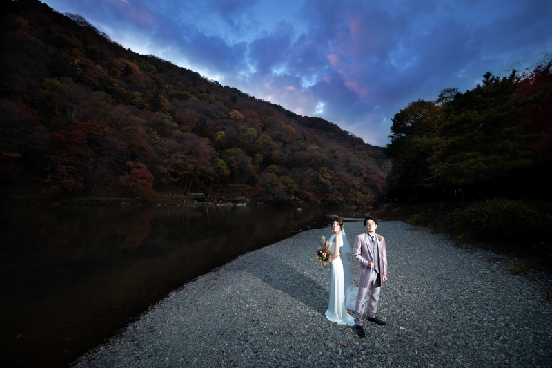 タイミング良い夕焼け