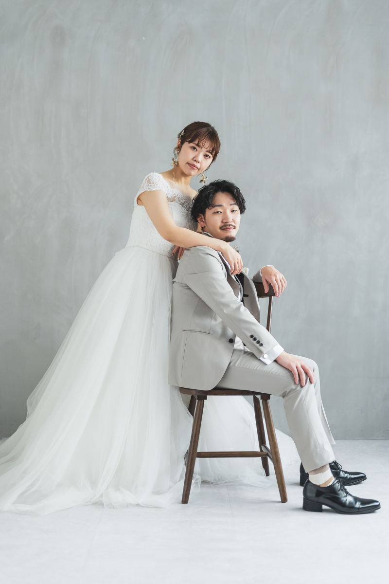 シンプル背景で