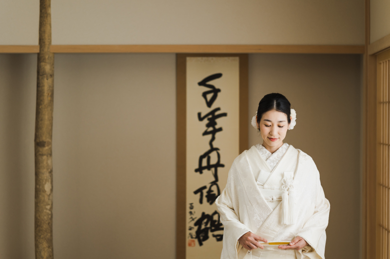 新婦様のソロショット