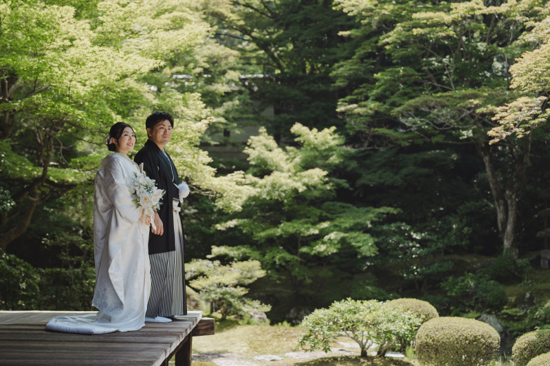 落ち着きのあるお寺撮影