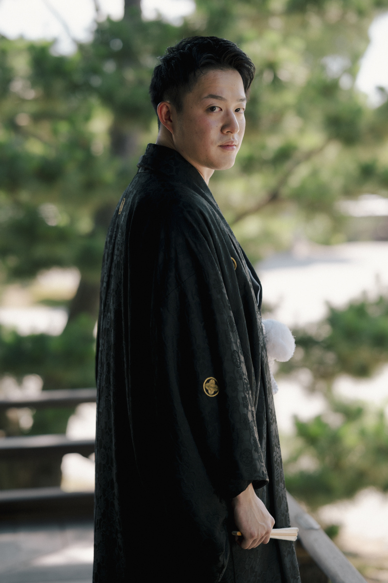 新郎ソロショット