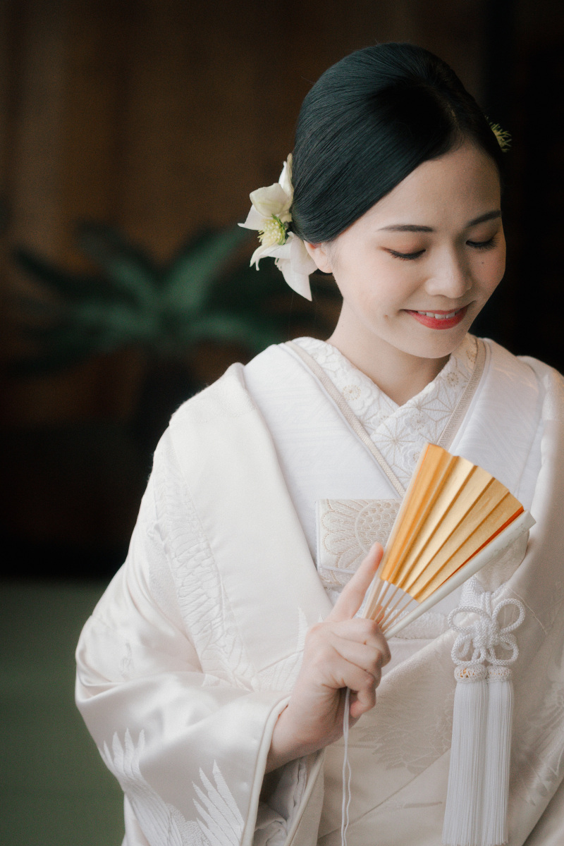 花嫁ソロショット