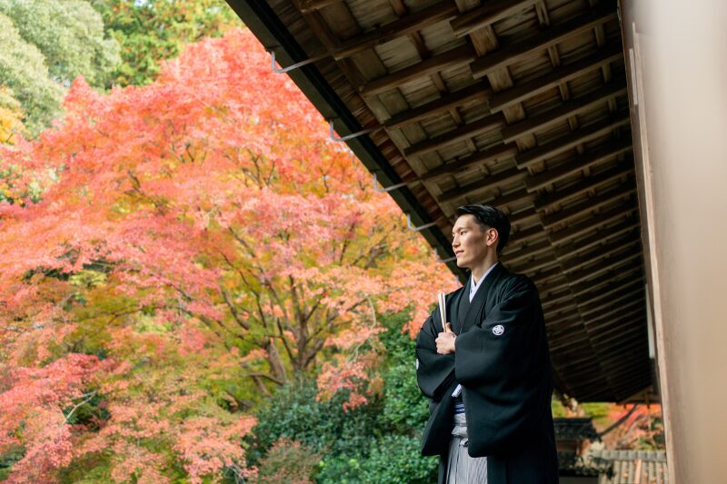 ご新郎様のソロショット