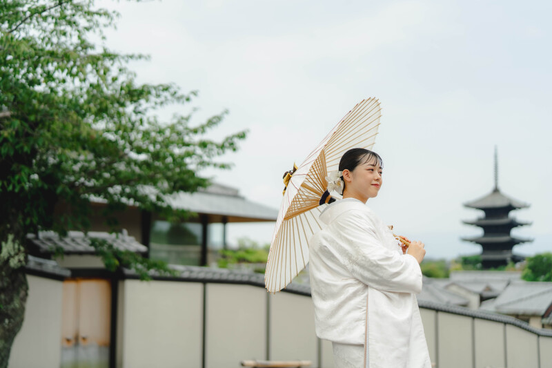 高台寺・ねねの道まで徒歩圏内で撮影
