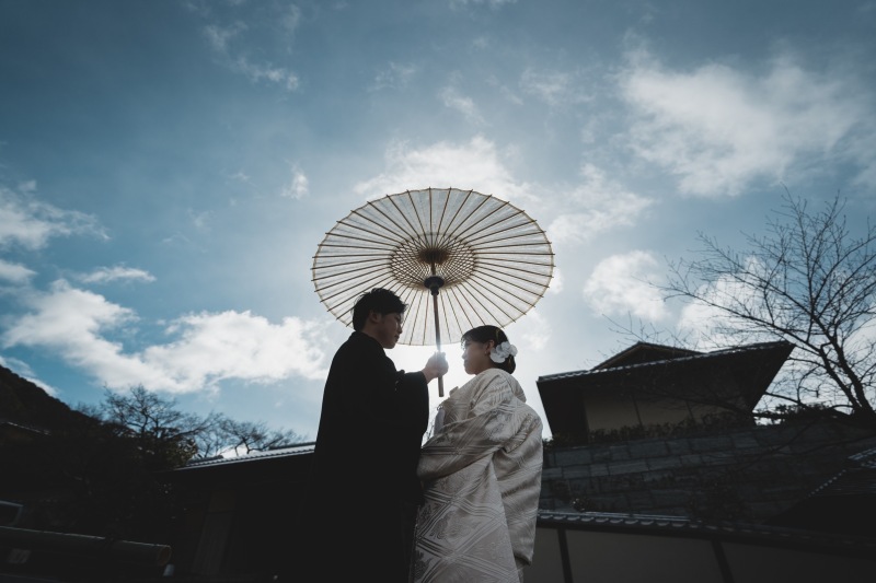 この日は和装で2ヶ所