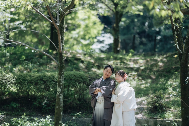 緑のグラデーション