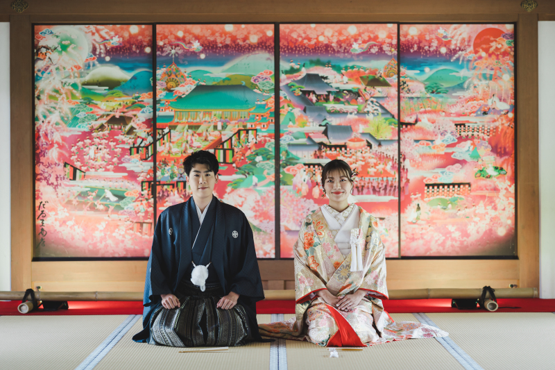 随心院の素敵な襖で