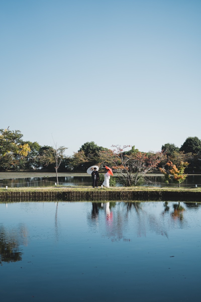 すっかり秋空に