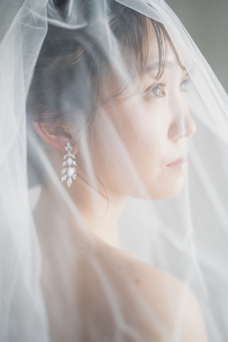 ロングベールで