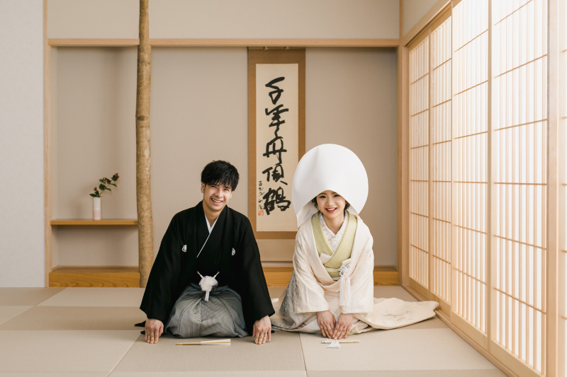 綿帽子も選べます