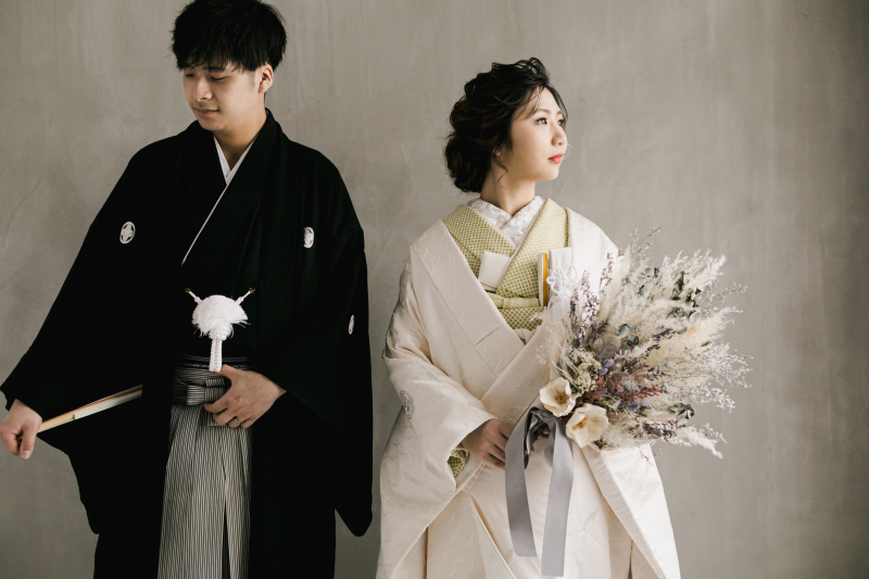 羽織替え&ヘアセットチェンジ