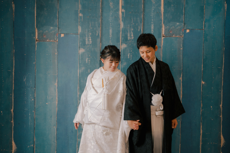 手繋ぎショット