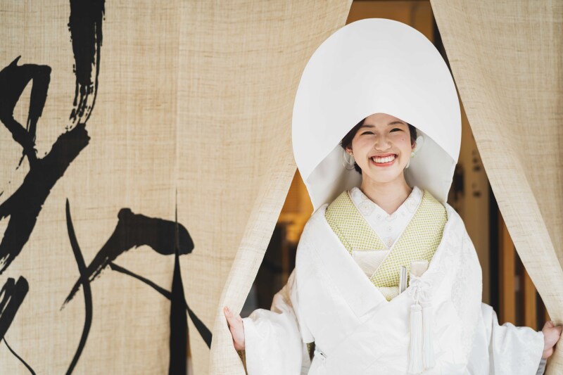 綿帽子ショット！