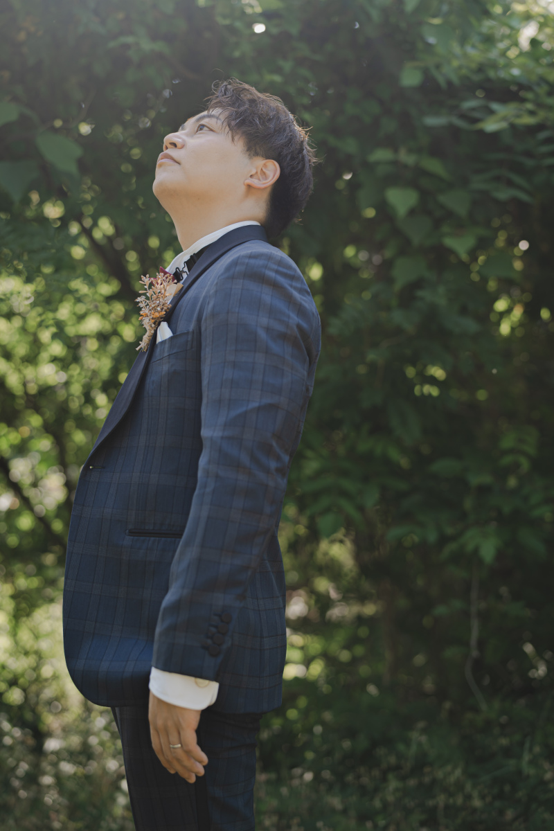 新郎様も主役です