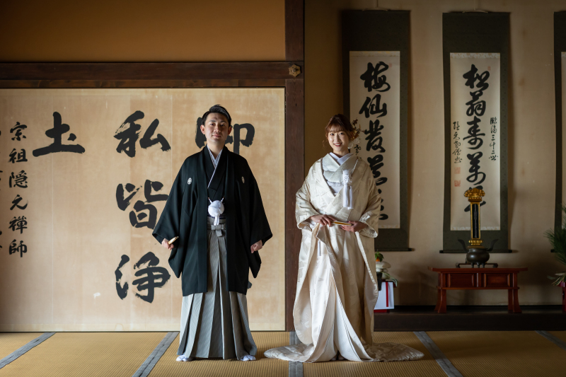 冬の萬福寺ロケーション