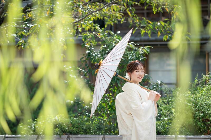 新婦様のソロショット