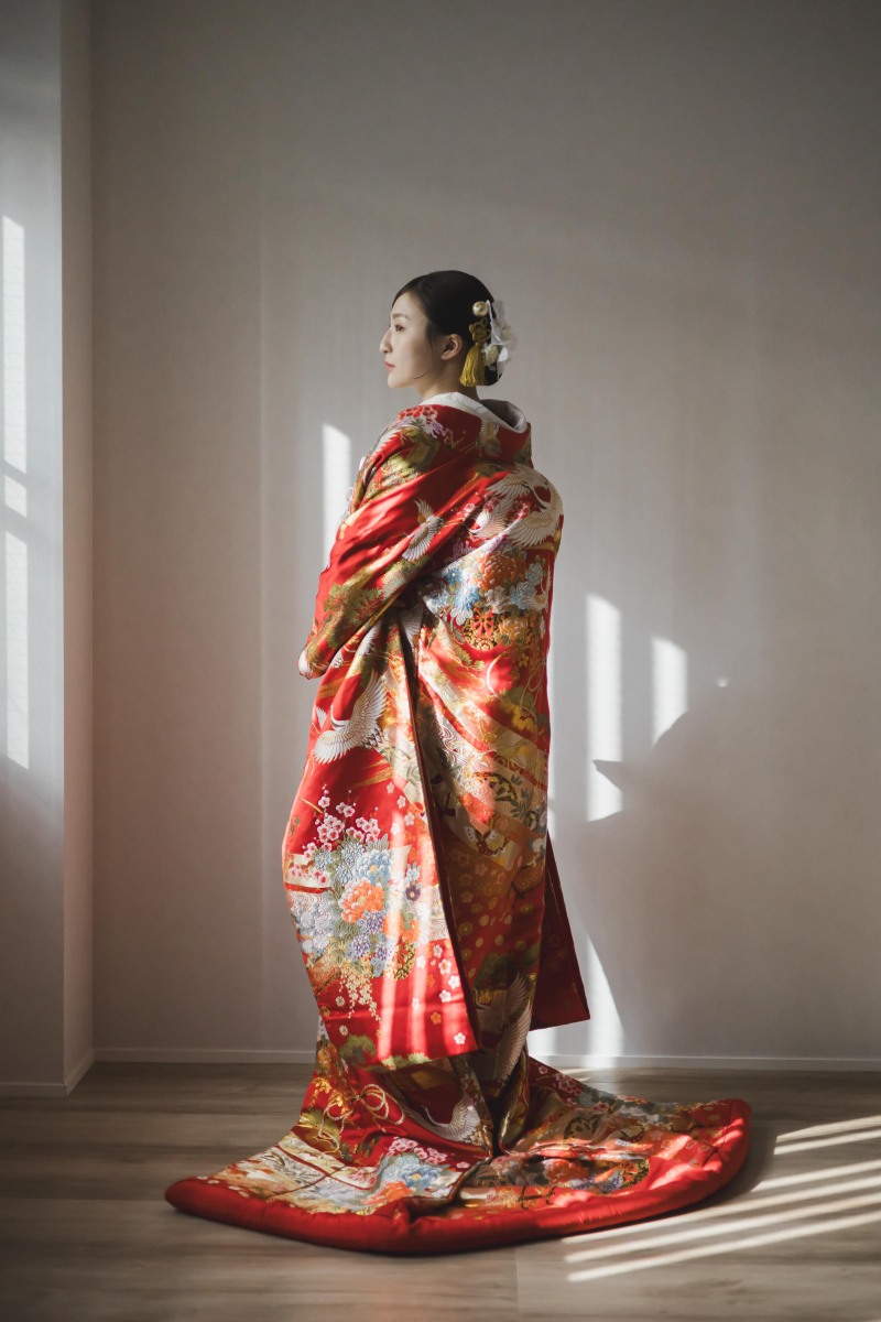 サロンに帰ってからスタジオ撮影