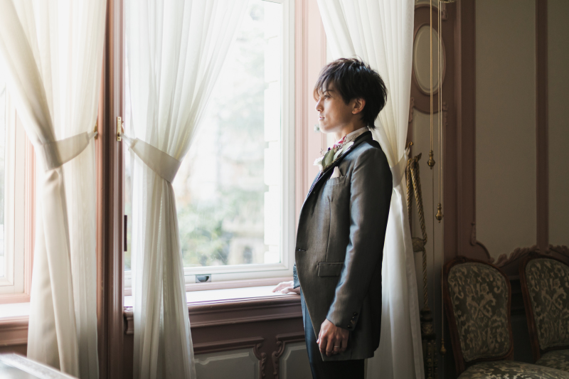 新郎様のソロショット