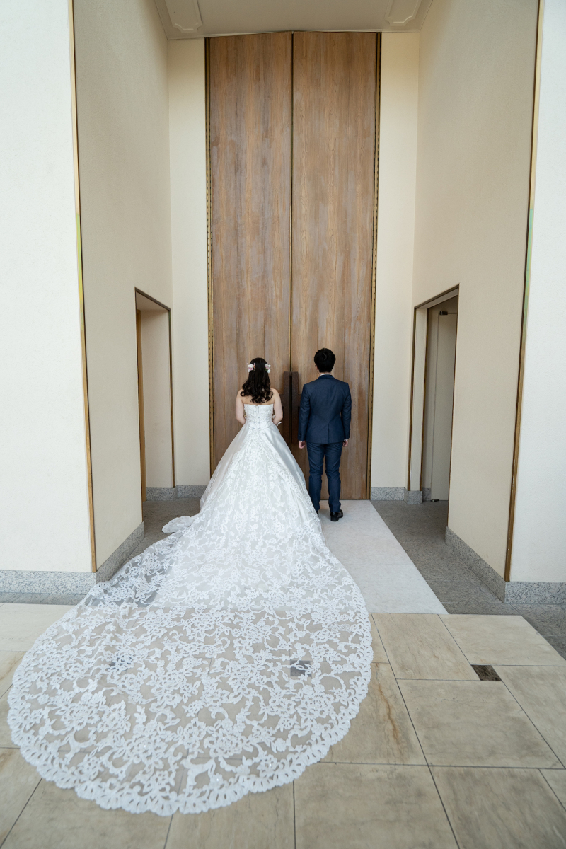 入場シーンの再現を