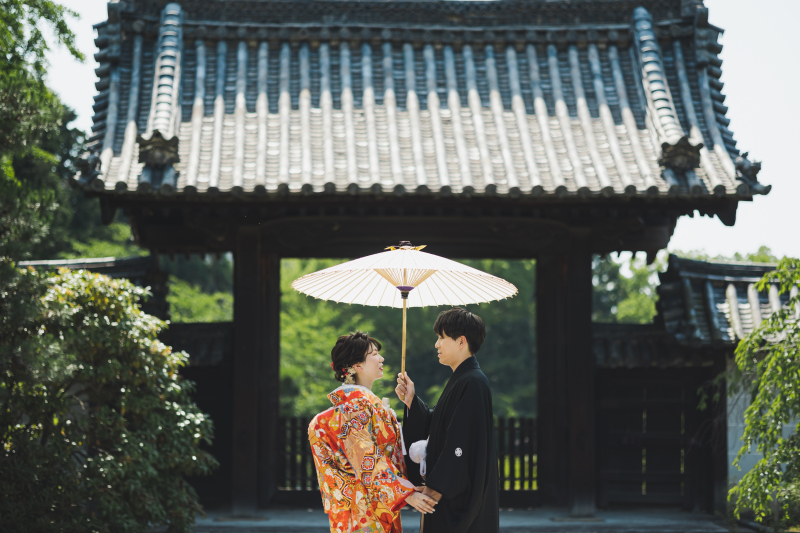 午後は和装撮影