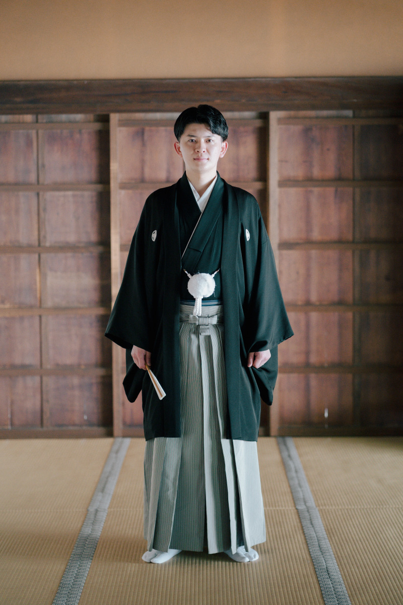 新郎ソロショット