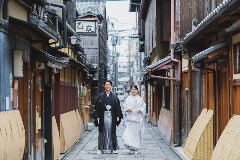 午前中は祇園新橋で!