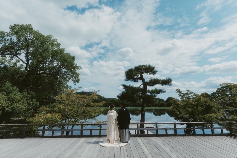 快晴に恵まれ