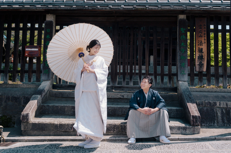 和装ロケのラストカット