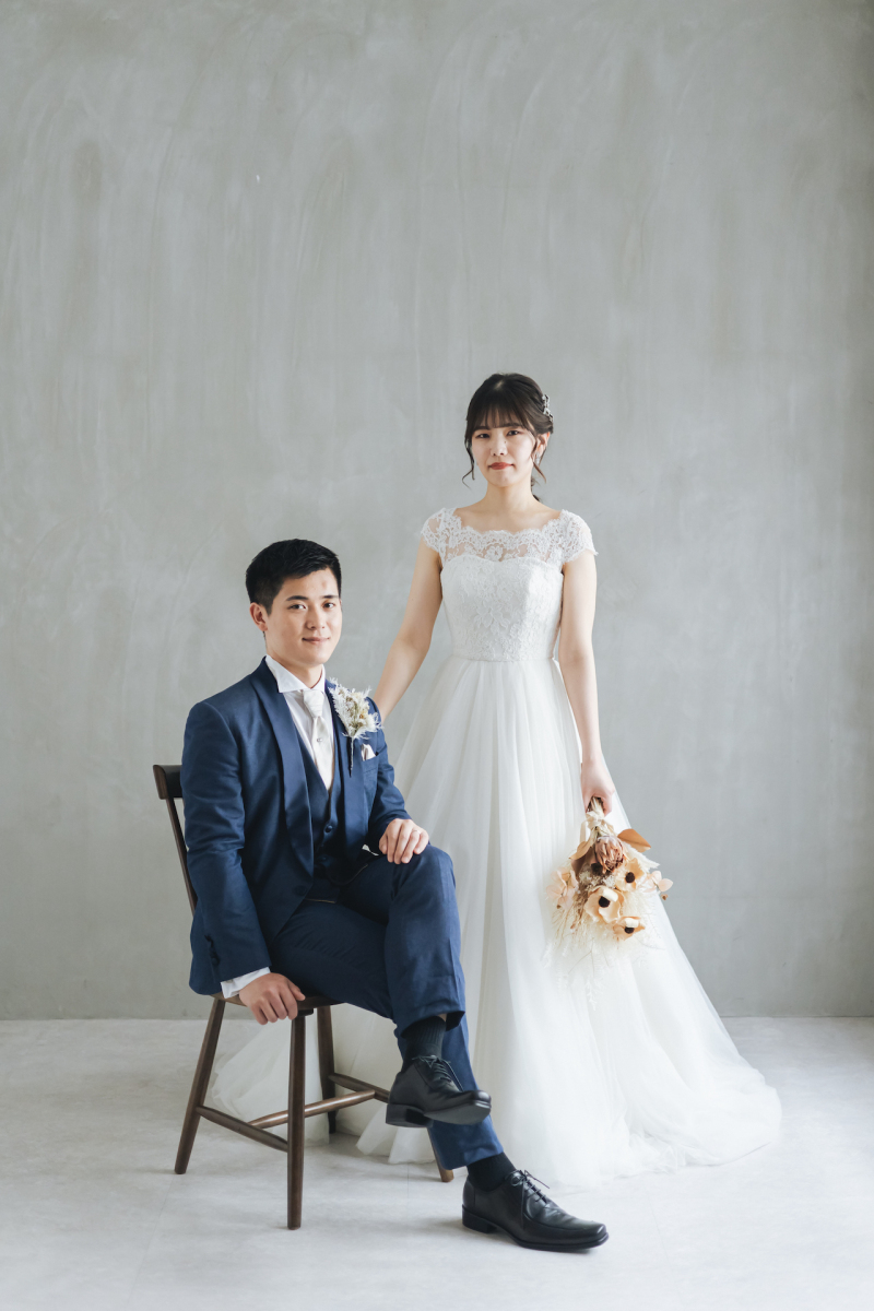 シンプルな背景に