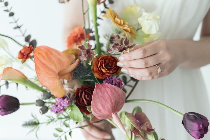 ブーケと指輪
