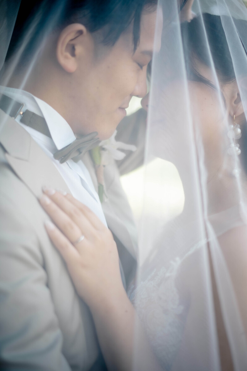 ベールを使って