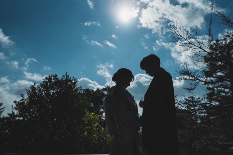 シルエット写真