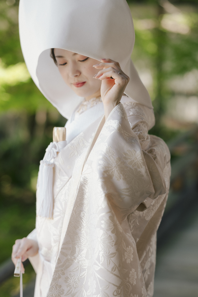 新婦ソロショット