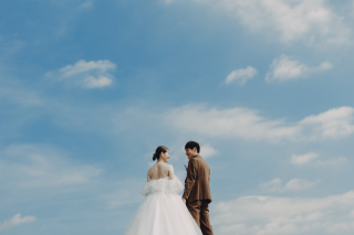 洋装と和装の２ヶ所ロケ撮影　京セラ・萬福寺